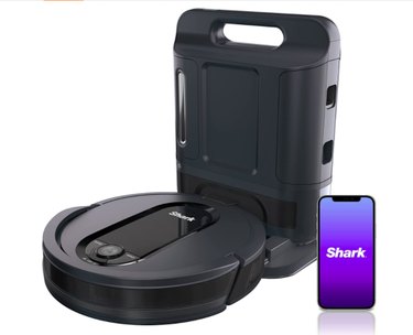 Shark AV1010AE IQ Robot Vacuum With Self-Emptying Base, 45-Day Capacity
