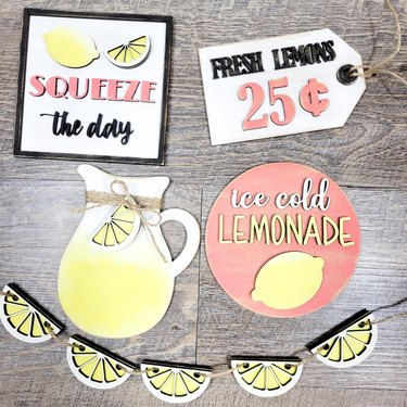 Lemonade Summer DIY Paint Kit
