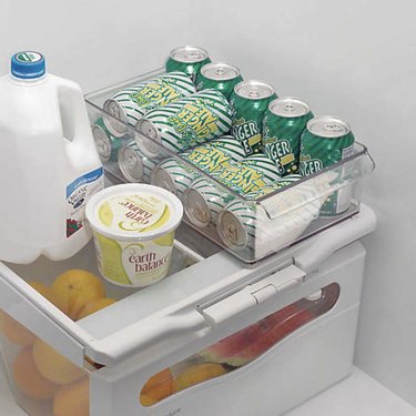 fridge organizing bins