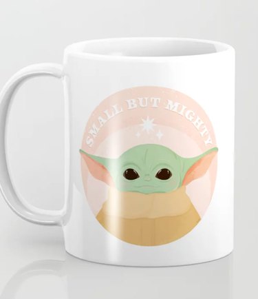 baby yoda coffee mug