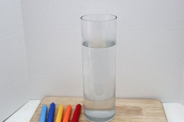 hot water in vase