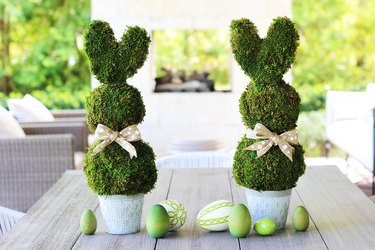 bunny topiary