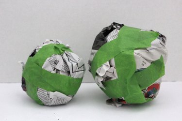 smaller sphere
