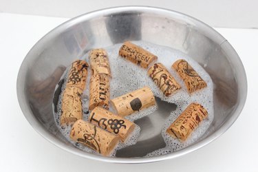 clean corks