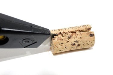 cut cork