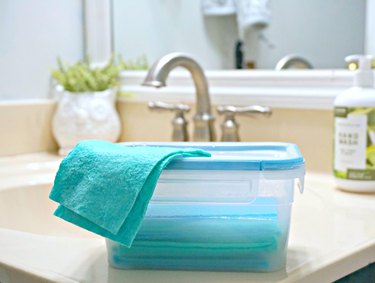 DIY Reusable Cleaning Wipes