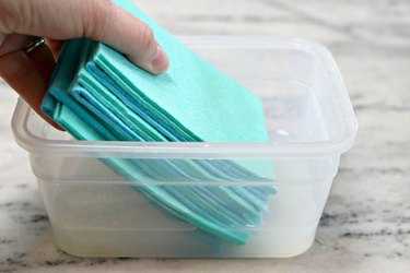 DIY Reusable Cleaning Wipes