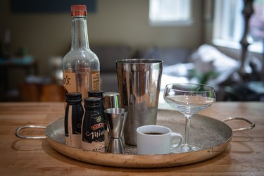 Ingredients for espresso martini