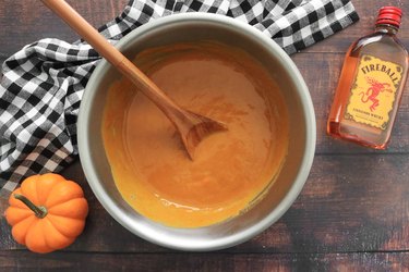 Mix pumpkin pie filling ingredients