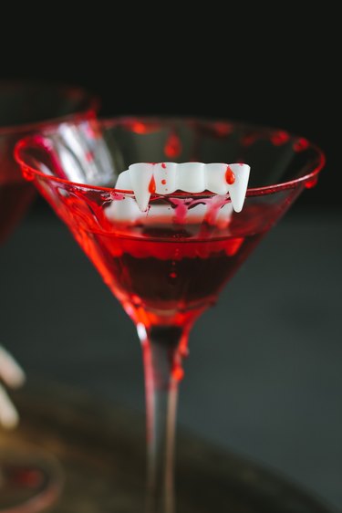 Bloody vampire cocktail