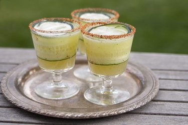 Cucumber-Mint Grapefruit Margarita