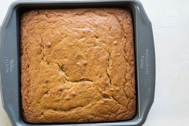 Cake in a cake pan