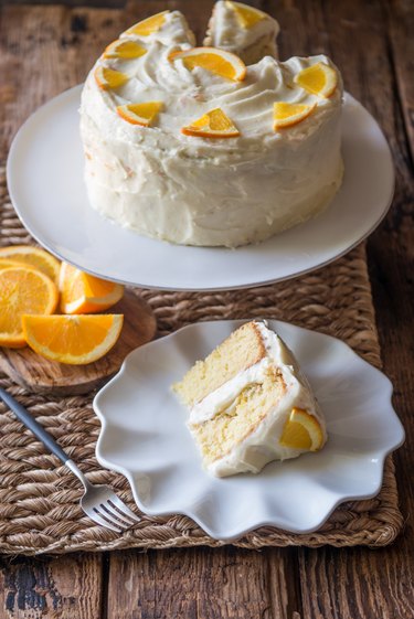 Orange Creamsicle Layer Cake Recipe