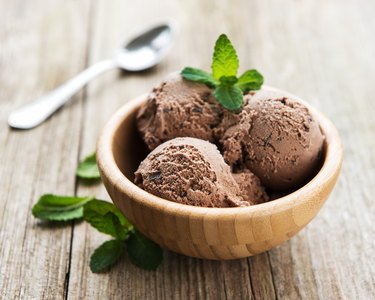 Chocolate ice cream