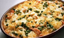 Casseroles, like this tagliatelle gratin, always taste better after a day in the fridge.