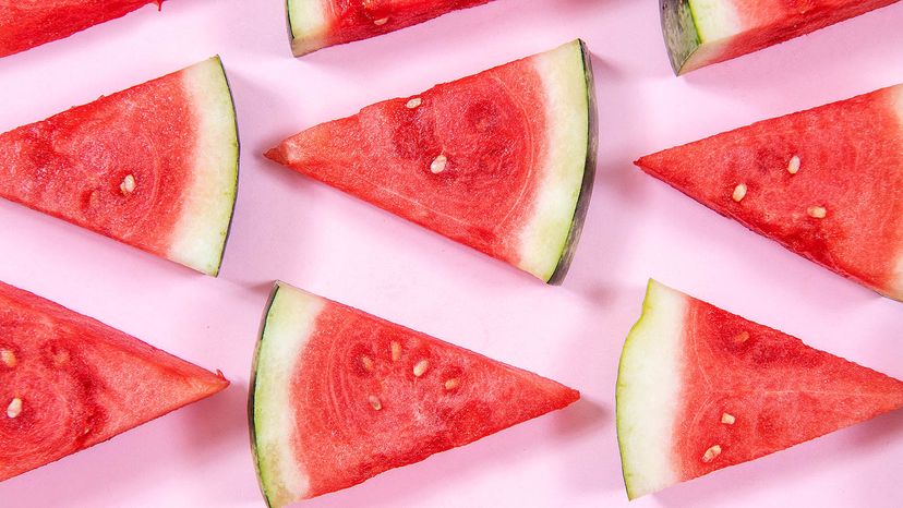 cut watermelon	
