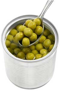 Peas like these are sometimes the way to go.