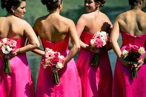 The bridesmaids are ready, but do they all need the same hairdo?