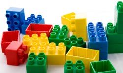 A pile of Lego blocks could provide your child an opportunity to let his or her creativity show itself.