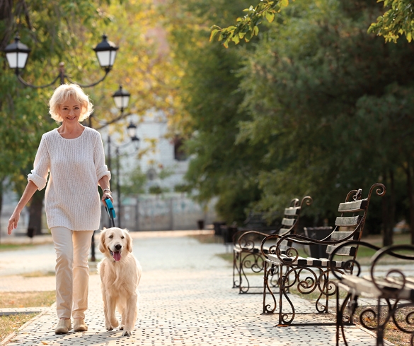 3 Ways Pups Can Improve Seniors' Health - 13926