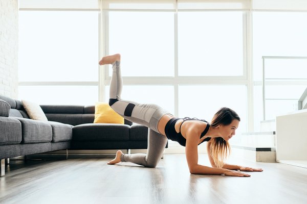 15 Leg and Glute Workouts | Whether you workout at home or at the gym, prefer to use weights (dumbbells, barbells, or kettlebells) or resistance bands, or need no equipment workouts you can stream from anywhere, this post has the best exercises to help you tighten and tone your legs, butt, and thighs. We've included 10 exercises, including squat and lunge variations, glute bridges, and dead lifts, as well as the best videos you can stream for free so you can workout anywhere!